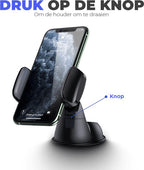 Universele Telefoonhouder – Verstelbare Smartphonehouder voor Stuur of Dashboard