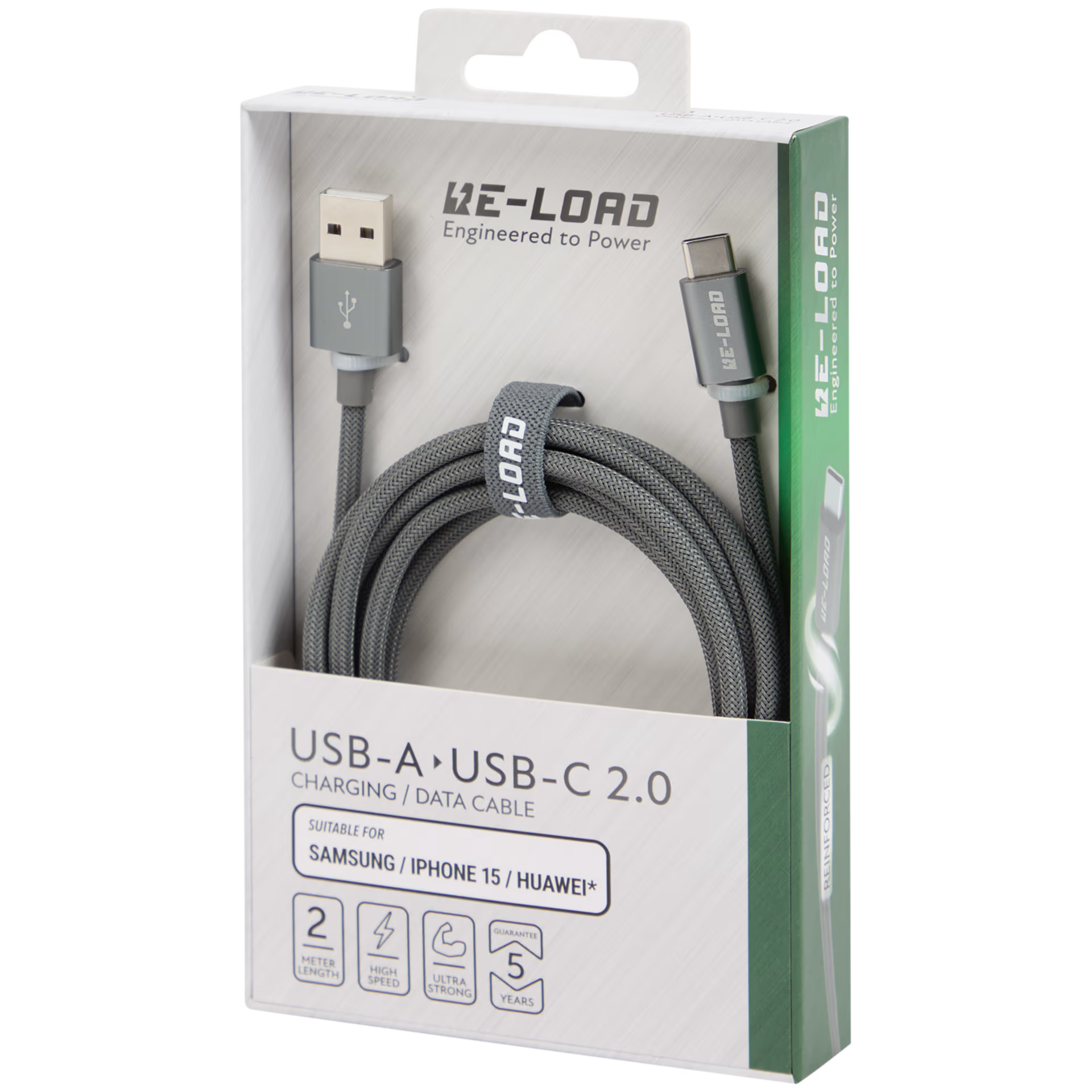 USB-A naar USB-C Adapter – Compacte Oplaad- en Data Adapter